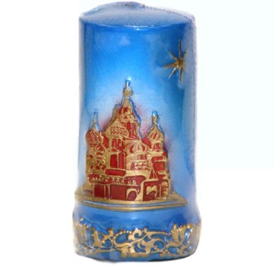 Утварь и подарки Свеча декоративная «Московский кремль» (малый) 