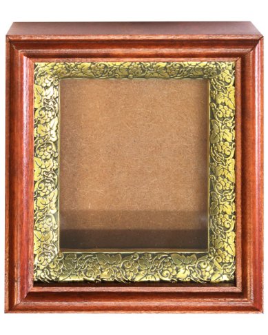 Утварь и подарки Киот пенал с рамкой «басма» (для икон размером 8,5 х 10,5)