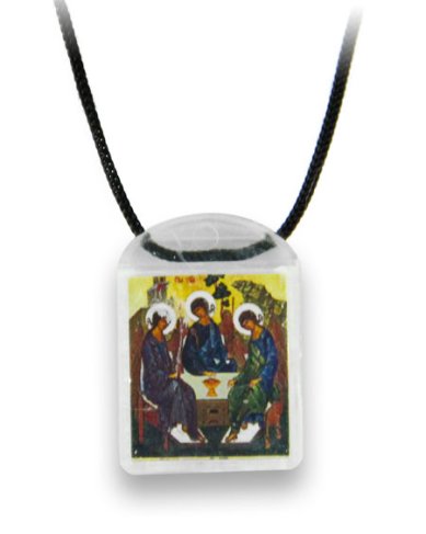 Утварь и подарки Ладанка-образок «Святая Троица» (пластик)