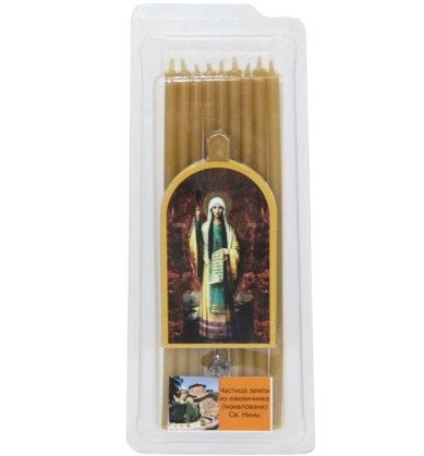 Утварь и подарки Набор свечей святой Нины из монастыря Самтавро 