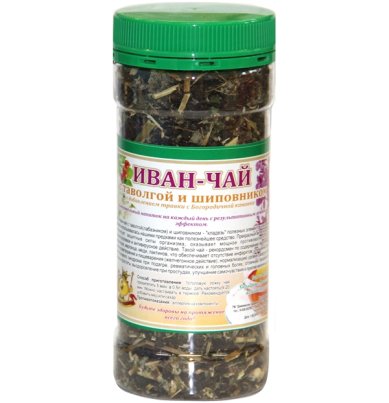 Натуральные товары Иван-чай с шиповником и таволгой (100 г)
