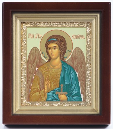 Иконы Ангел Хранитель икона в киоте, 17х19,5 см (Софрино)