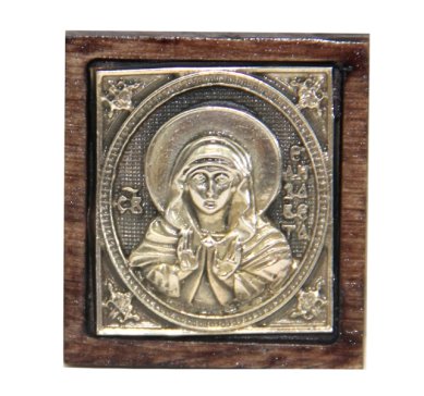 Иконы Елезавета святая икона ручной работы для автомобиля (3,5 х 4 см)